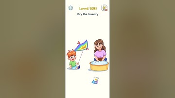 DOP 3: Level 1010 Dry the laundry solution answer #shorts