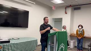 Matt DeMateo of New Life Centers Accepts FOTP's 2023 Spirit of Chicago VIP Award
