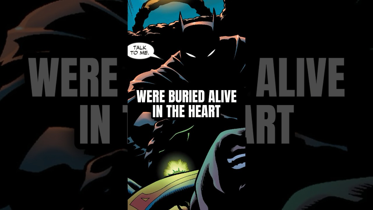 Superman And Batman Were Both Buried Alive