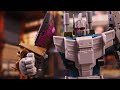 Magic Square MS-B55 Bruticus Combiner Space Shuttle Blastoff【Transformers Stop Motion Animation】