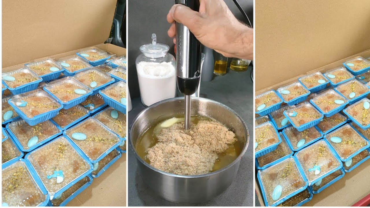 احذفي كامل الوصفات لي عندك تاع الطمينة 😍طلبية 100 علبة طمينة بطريقة جديدة وتعرفي المقادير بالتدقيق