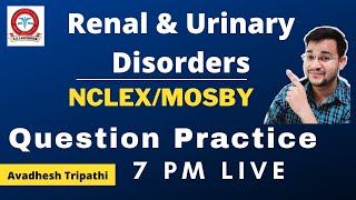 #NORCET Nclex RN Renal System Saunders Mosby Questions || best Staff Nurse Coaching screenshot 3