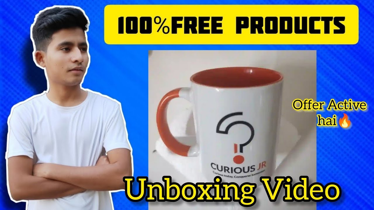 100%Free Mug from CuriousJr🔥Full video in description👇