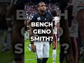 Should The Raiders BENCH Geno Smith? #raiders #nfl #shorts