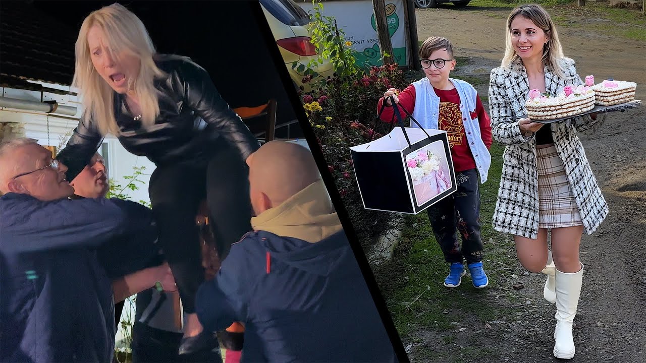 Surpriza tort cumetritei de ziua de nastere