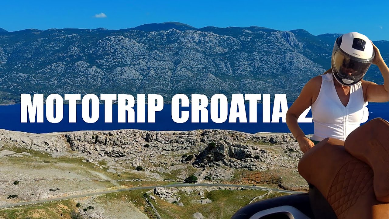 Mototrip CROATIA 2023 , ENG subtitles , Pag, Primosten, Dubrovnik, Biograd, Plitvice lakes