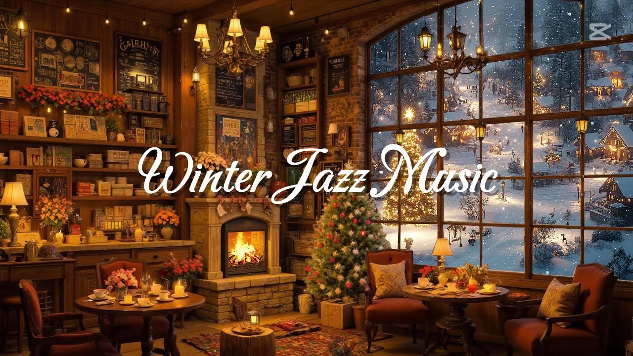 Relax Jazz Music☕ Cozy Coffee Shop Ambience & Relaxing Jazz Music for ...
