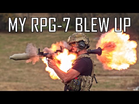 My RPG-7 Exploded On Me (in Slow Motion) - Ballistic High-Speed