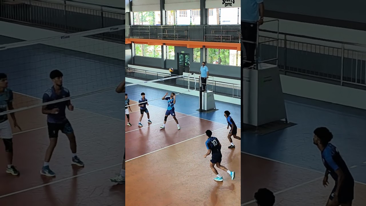 🏐 ⚡🔥 THUNDER SMASH 🔥 | Best Volleyball Smash in India | Muthoot Blue Spikers 2025 🏐💥 