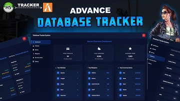 FiveM Script | Economy & Database Tracker System [ESX/QB] | GRP Development