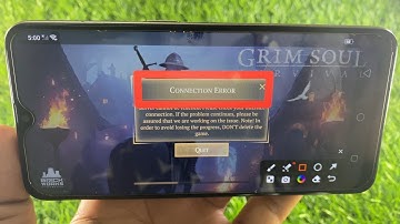 How to fix CONNECTION ERROR problem solve in Grim Soul: Dark Survival RPG
