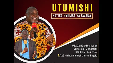 UTUMISHI KATIKA NYUMBA YA BWANA: 16/08/2022