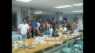 MCUHS Batch '82 3rd Grand Reunion Part 7   AV Presentation 1
