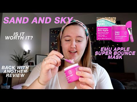 SAND AND SKY EMU APPLE SUPER BOUNCE MASK REVIEW