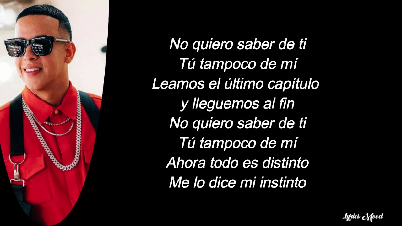 Daddy Yankee, Sech - Definitivamente LETRA