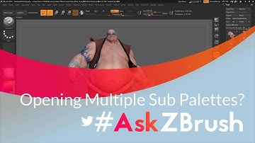 #AskZBrush: “How can I keep multiple sections of the Tool palette open at the same time?”