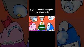 jugando among us después del estreno de su serie, #among us #humor #animation