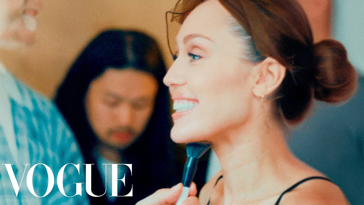 Miley Cyrus Gets Ready for the Met Gala | Last Looks | Vogue (Behind The Scenes)