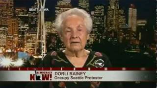 84-Year Old Dorli Rainey, Pepper-Sprayed at Occupy Seattle, Denounces Police Crackdowns