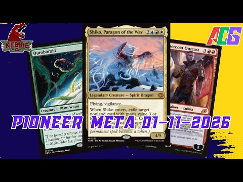 Watching The Pioneer Meta 01 05 25 To 01 11 26 Magic The Gathering MTG Metagame Analysis 