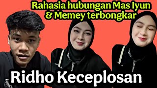 BECAUSE OF RIDHO, MAS IYUN & MEMEY’S RELATIONSHIP SECRET IS EXPOSED