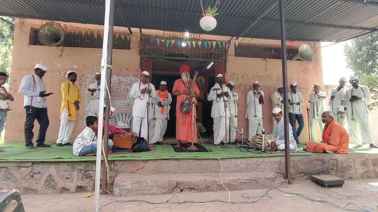 प पु स्वामी रामप्रकाशानंद गिरी जी महाराज यांचे काल्याचे किर्तन टाकळी सागज 