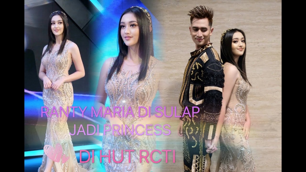 RANTY MARIA DI SULAP JADI PRINCESS DI HUT RCTI