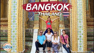 We Love BANGKOK THAILAND! 🇹🇭 Grand Palace Tour, Wat Pho & MBK Center |197 Countries 3 Kids