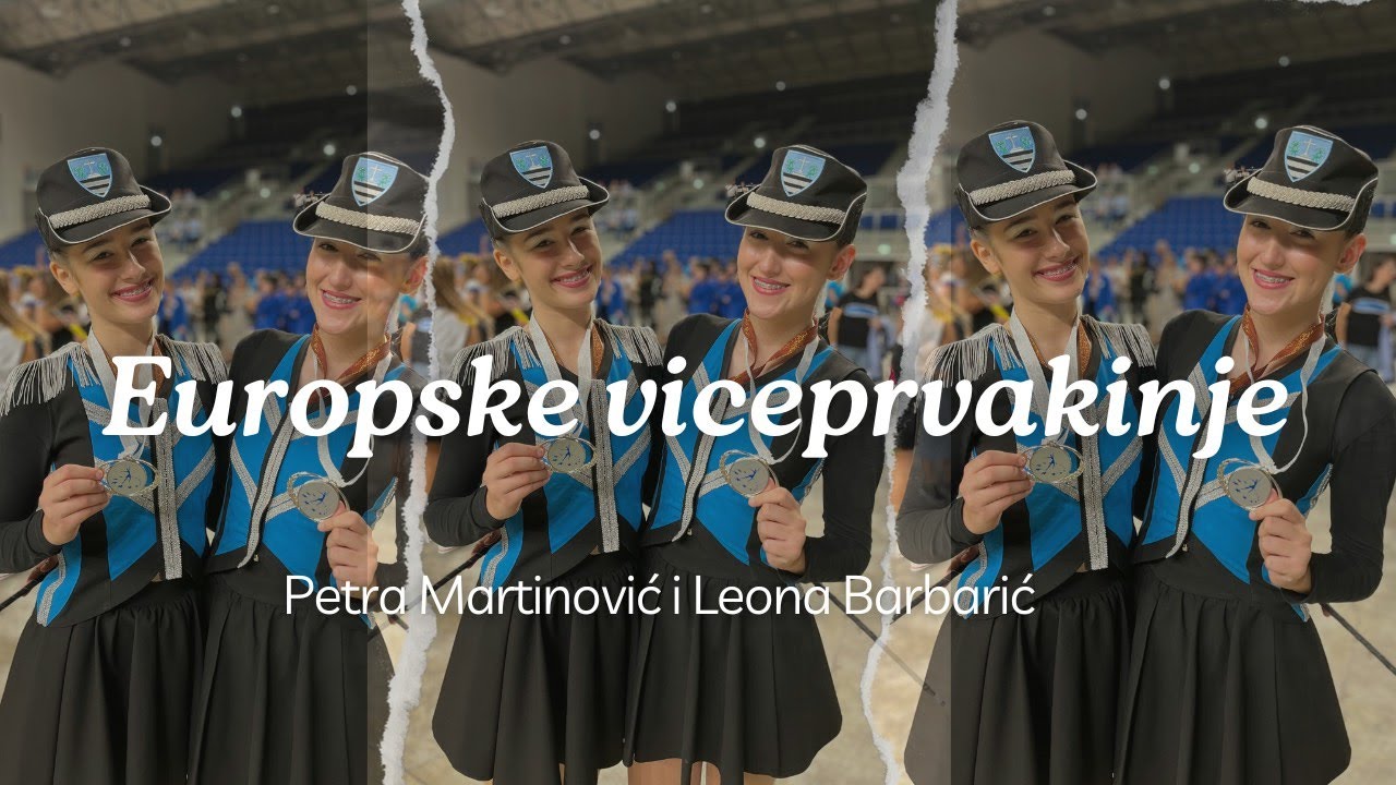 Leona Barbarić & Petra Martinović -  Mažoretkinje Općine Čitluk ADA 2024 (junior duo štap)