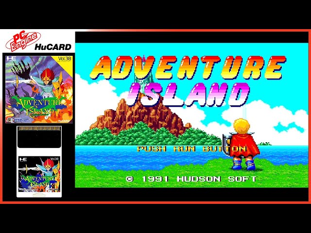 アドベンチャーアイランド【PCエンジン8本目】レトロゲーム初見女子の