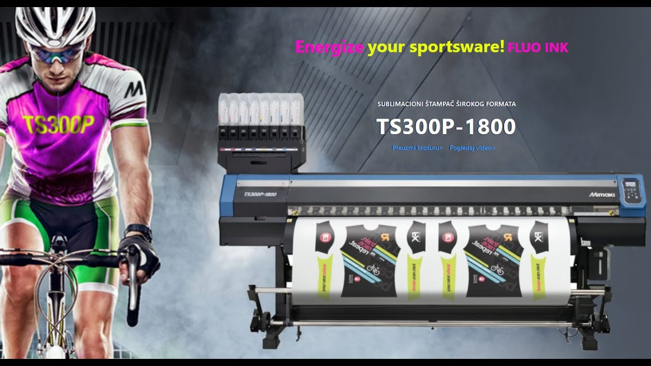 Mimaki sublimacioni štampač TS 300P-1800     Sitotehnika / ST Graf
