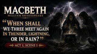 Macbeth Lecture 1, Act I, Scene I When shall we three meet again In thunder, lightning, or in rain