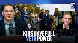Gov. Gavin Newsom Reveals Each of His Kids Have Full “Veto Power” Over a 2028 Presidential Run