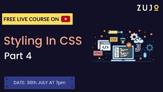 Styling in CSS | CSS Display, Overflow, Float, Align, Combinators, Pseudo Classes, Pseudo Elements,