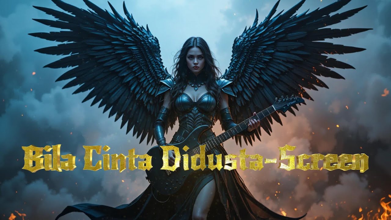 Bila Cinta Di Dusta – Screen | Rock Version 2025 ⚡💔 | Cover By DarkVibe Rock