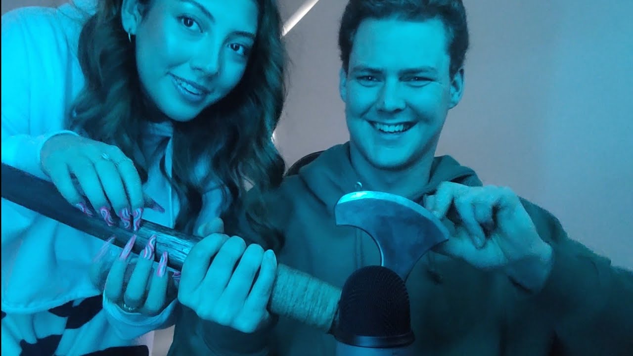 ASMR | 20 MINUTES OF AXE TRIGGERS