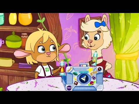 🐰 Забезу. Уши с хвостиком - 👾 Космическая пицца (12 серия) | Веселый мультик для детей