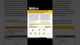 Full IPPSA - BAH Recertification (Replacing DA5960) #ippsa #militarypersonnel #finance #army #viralshorts Guide