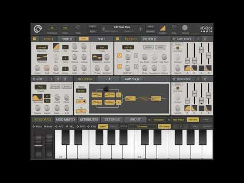 SynthMaster One iOS - Tutorial: Exploring the synth Part 5, Amp Envelopes Modulation ADSR