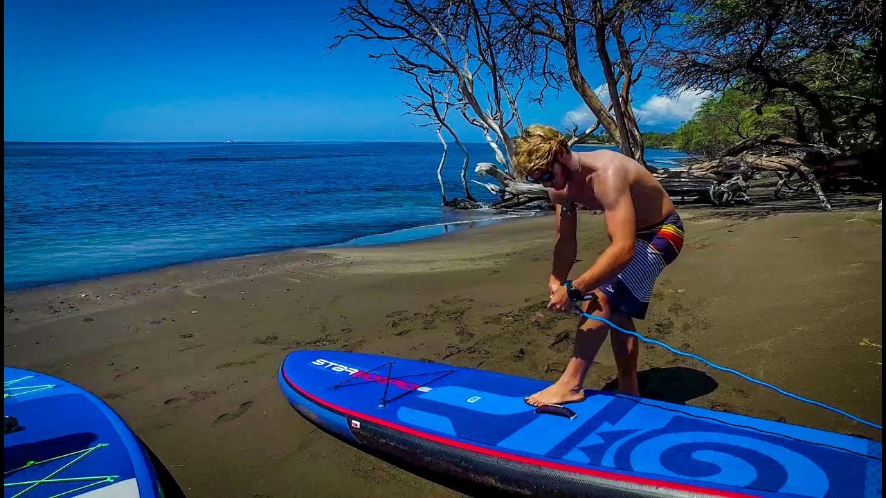 How To Attach a Leash To a Stand Up Paddle board » Starboard SUP