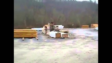 Appalachian Log Structures: Raw Wood Material Inventory Yard