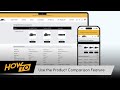 HOW TO Use the Product Comparison Feature | DNT Optics