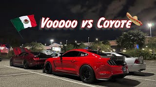 SHELBY GT350 vs BOOSTED COYOTE | ZL1 vs HELLCAT | TWIN TURBO GT350 AND MORE!!