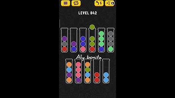 ball sort puzzle level 842