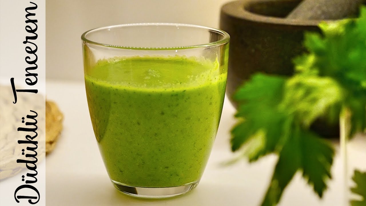 Avokado Maydanoz Smoothie - YouTube