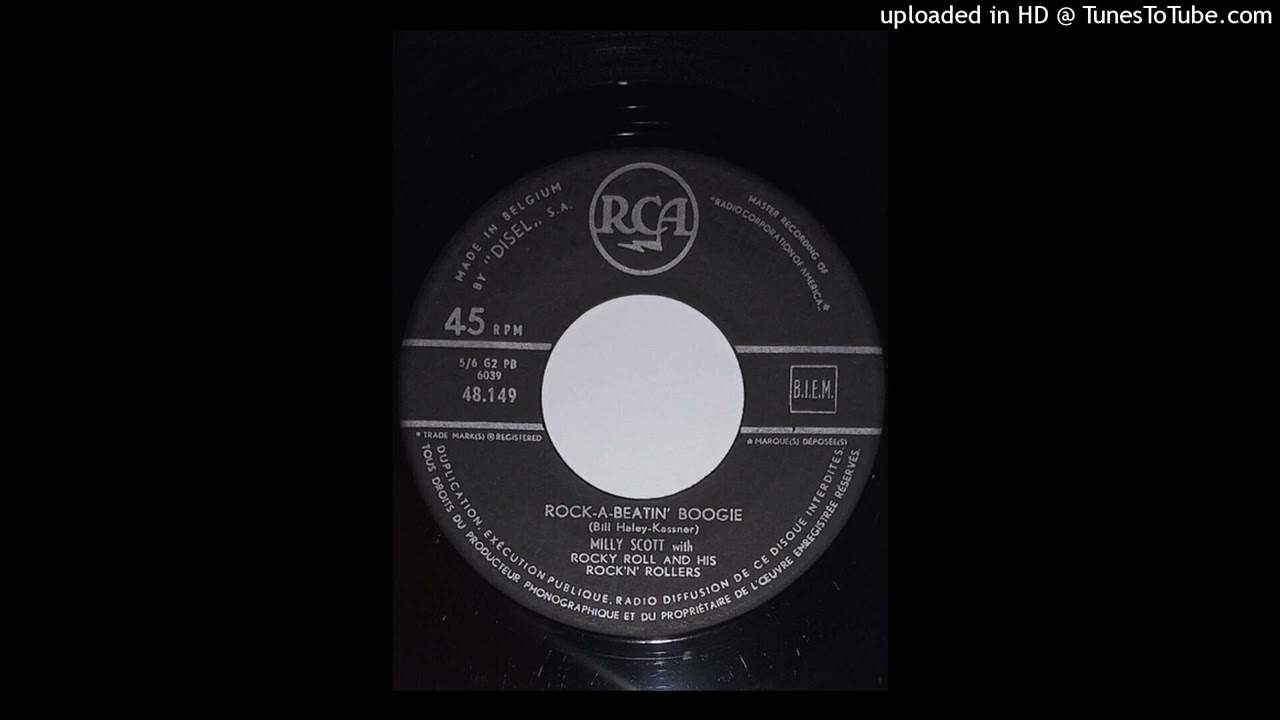 Milly Scott  & Rocky Roll & His Rock 'n Rollers - Rock-A-Beatin' Boogie