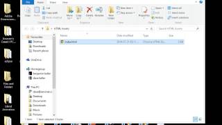 How to make a basic website in HTML4