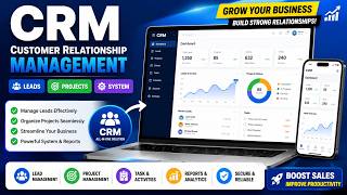 CRM Software | Customer Relationship Management, Lead & Project Management System
