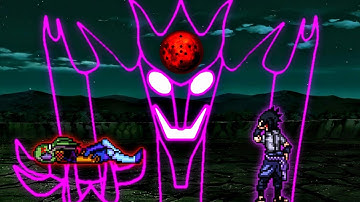 Vilgax (New) VS Sasuke FMS V1.2 in Jump Force Mugen