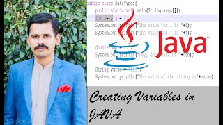 variables in JAVA | JAVA tutorial | Data Types